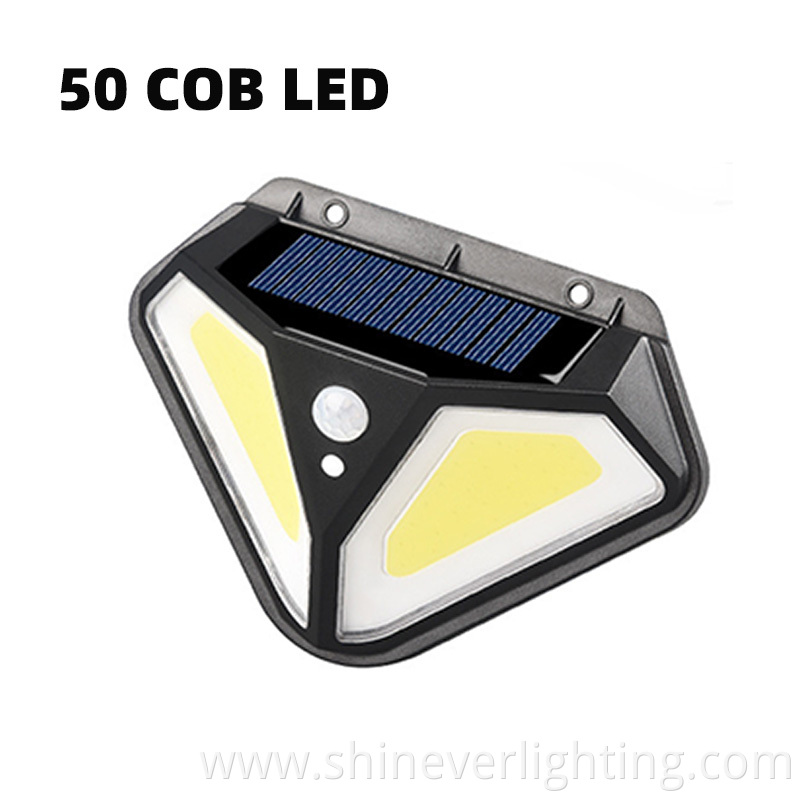 Solar-Powered Waterproof Motion Sensor Lamp